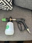 ST-1500 Pressure Washer Spray Gun With Foam Cannon, Green/black. Fixed Price $69.99.