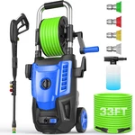 4800 Psi Electric Pressure Washer- 4.0 Gpm High Power With 33FT Hose Reel. Fixed Price $298.99.