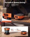 Cordless Pressure Washer 109 Psi 0.79 Gpm W/ Tank, Hose, Type-c Portable. Fixed Price $111.99.