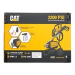 Cat 2200 Psi Electric Pressure Washer - 3 Tips & Turbo Nozzle, 1.2 Gpm, 120 V. Fixed Price $201.59.