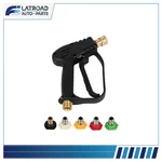 Short Pressure Washer Gun With M22-14MM Inlet Stubby High Handle. Fixed Price $25.99.
