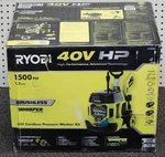 New - Ryobi RY40PW15 40V Hp 1500PSI 1.2GPM Cordless Pressure Washer Kit. Fixed Price $359.95.