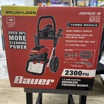 Bauer 1.2 2300PSI Gpm Electric Brushless Max Performance Pressure Washer Tool. Fixed Price $338.41.
