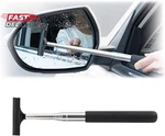 Car Rearview Mirror Wiper, Retractable Auto Glass Squeegee, Water Cleaner With. Fixed Price $11.71.