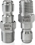 Essential Washer Stainless Steel Plug Male Npt Pressure Quick Connec. Fixed Price $21.92.
