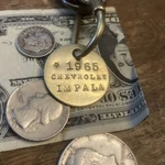 1965 Chevrolet Impala Key Fob Solid Brass. Fixed Price $14.95.