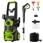 Workbless Electric Pressure Washer 1700 Psi Max 1.3 Gpm Power Nozzles. Fixed Price $199.87.