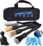 7PCS Car Detailing Brush Set, Ultra Soft Boars Hair Interior. Fixed Price $17.00.