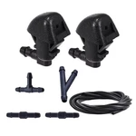 Upamcarker 76810-TK8-A01 2PCS Windshield Washer Nozzles Wiper Spray Set Black. Fixed Price $16.30.