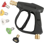 Sooprinse High Pressure Washer GUN,3000 Psi Max With 5 Color Quick Black. Fixed Price $36.26.