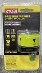 Ryobi RY31RN01 5-IN-1 Pressure Washer Nozzle For Versatile Outdoor Cleaning. Fixed Price $35.65.