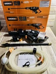 Worx Hydroshot Portable Power Cleaner WG644.9 Tool Only Bonus Turbonozzle WA4037. Fixed Price $89.99.