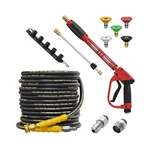 5000PSI Pressure Washer Gun And Hose Kit, 50FT Kink Resistant S... Usa Fast Ship. Fixed Price $120.17.