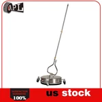 13.7" Pressure Washer Surface Cleaner Max 4000PSI W/ Wheels Stainless Steel. Fixed Price $67.13.