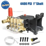 Toolcy Pressure Washer Pump 3600-4400 Psi Max, 1" Shaft Horizontal Plunger Gpm. Fixed Price $259.99.