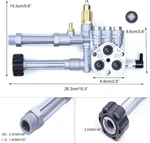 92841730 92840020 2800 Psi Pressure Washer Pump For Craftsman 580.752501 126T02. Fixed Price $77.63.