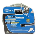 New Blu Shield Tough Tek Rubber Pressure Washing Hose 1/4" X 50' W/ M22 Fittings. Fixed Price $54.99.