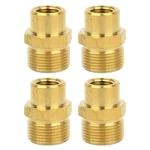 Interstate Pneumatics Pressure Washer M22 X 1/4" Fnpt Brass Adapter (4-PACK). Fixed Price $34.95.