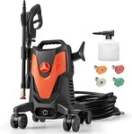 Costway Electric Pressure Washer 2400 Psi 1.7 Gpm Wheels Orange. Fixed Price $196.00.