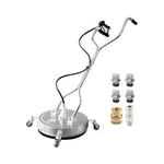 Janz 20" Pressure Washer Surface Cleaner With 4 Wheels,dual Handle,stainless .... Fixed Price $243.06.