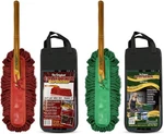 California Car Duster 2-PIECE Detailing Combo Kit With Wood Handles 66442. Fixed Price $56.75.