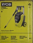 New Ryobi 2100 Psi 1.2 Gpm Electric Cold Water Pressure Washer Model# RY142012. Fixed Price $169.90.