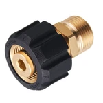 Pwaccs Pressure Washer Adapter, M22 15MM Female To 14MM Black. Fixed Price $14.76.