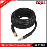 25FT Pressure Washer Hose 4000PSI 1/4" Hot/cold Water Replacement Extension. Fixed Price $49.09.