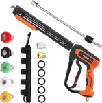 Fixfans Pressure Washer Gun Kit, 5000PSI Power Handle With Replacemen. Fixed Price $50.95.