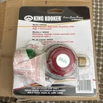 King Kooker High Pressure Adjustable Regulator With Type 1 Connection Mod #00502. Fixed Price $8.00.