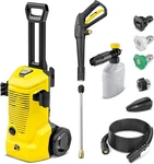 4 1900 Psi Electric Pressure Washer, Turbo Nozzle, Foam Cannon Karcher. Fixed Price $229.99.