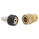Twinkle Star Pressure Washer Adapter Set Quick Connect Kit, Metric M22 14MM, .... Fixed Price $15.84.