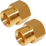 Fitvell Pressure Washer Coupler M22-15MM X M22-14MM Female, Brass. Fixed Price $20.23.