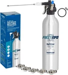 Firstinfo A1638Y5(3RD Gen) Patented 21 Ounces W/ Nozzle Kit, Silver. Fixed Price $78.16.