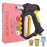Bear Force High Pressure Washer Short Spray Gun Inlet M22-ID14MM Max 5000 Psi.... Fixed Price $60.49.