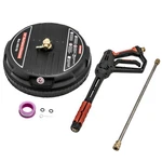 15INCH Power Washer Gun Kit 4000PSI Extension Wand For Surface Cleaning. Fixed Price $53.04.