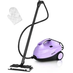 Costway 2000W Multi-purpose Heavy Duty Steam Cleaner Mop W/19 Accessories Purple. Fixed Price $99.99.