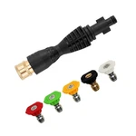 Pwaccs Pressure Washer Gun Adapter Kit Power 176.28 Cm , Black. Fixed Price $28.88.