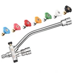 Feng Pai Foam Cannon Dual-connector Accessory, Pressure Washer Double Tip Att.... Fixed Price $21.52.
