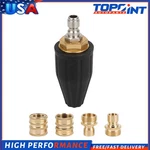 4.0GPM High Pressure Washer Rotating Turbo Nozzle Spray Tip 4000PSI 1/4" Quick. Fixed Price $16.84.