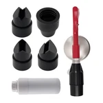 Air Sandblaster Kit 2.5 Bar Max Pressure Abs Plastic With Feed Cup Nozzles. Fixed Price $51.08.