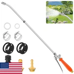 36" All Metal Sprayer Wand For 1/2" Hose Quick Connector Brass Stainless Steel. Fixed Price $27.06.
