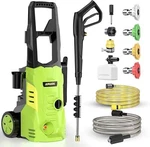Electric High Pressure Washer - Guifin Portable Power With Upgraded Soap. Fixed Price $416.99.