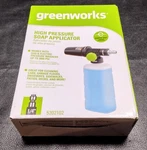 Brand New Sealed Greenworks High Pressure Soap Applicator 5202102. Fixed Price $24.95.