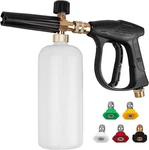 Pistola Corta Para Hidrolavadora, Ca De Espuma Con Boquilla 1/4. Fixed Price $40.39.
