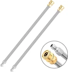 Pressure Washer Extension Wand, 2 Pack 17 Inch Stainless Steel Heavy Duty Wands. Fixed Price $13.97.