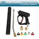 5000PSI 3/8" High Pressure Washer Gun With Extension Wand Trigger Handle 1/4". Fixed Price $47.59.