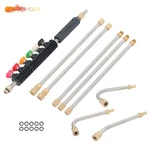 9 Pack Set Of 4000 Psi High Pressure Water Gun Extension Rod 1/4 Quick Connect. Fixed Price $26.17.