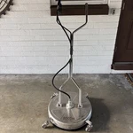 Bocom 24-INCH Stainless Steel Pressure Washer Surface Cleaner 4000 Psi Power. Fixed Price $224.96.