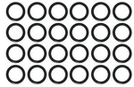 Power Pressure Washer O-rings For 1/4" Quick Coupler, High Temperature. Fixed Price $18.03.